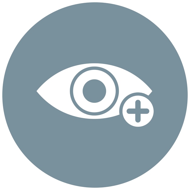 Ophthalmology Vector Illustration Style