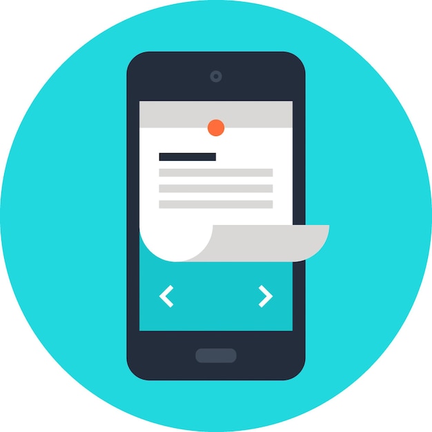 Opmerking vlakke vector web icoon
