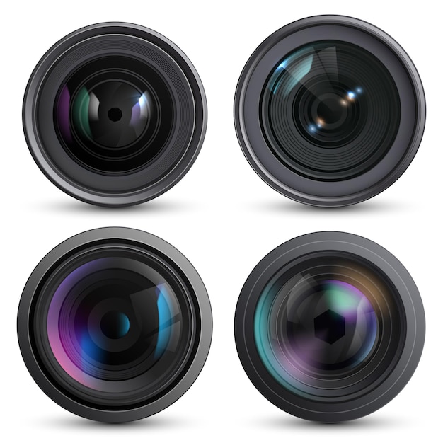 optical lens realistic.