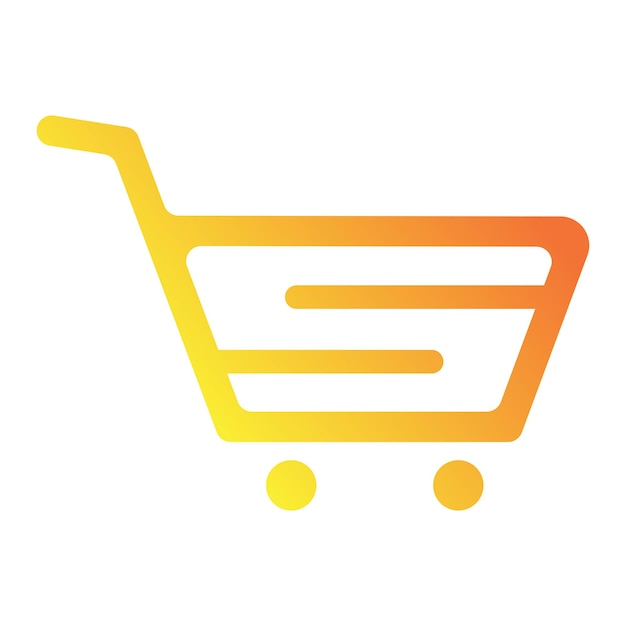 Orang cart online shopping logo