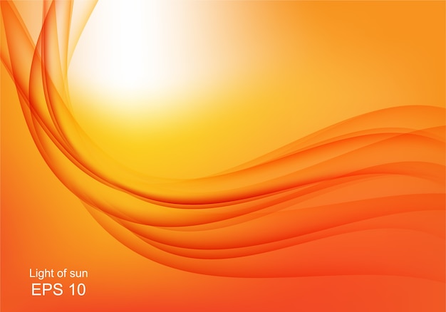 orange abstract background