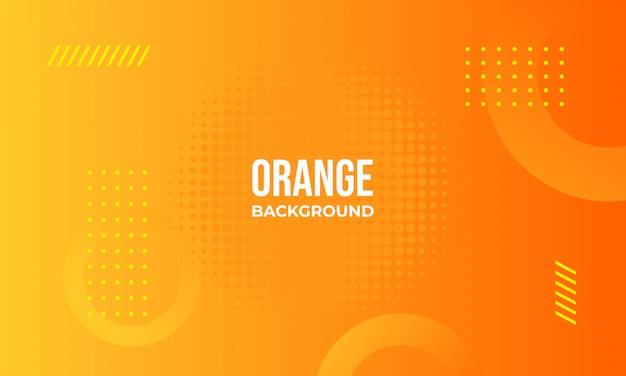 orange abstract background