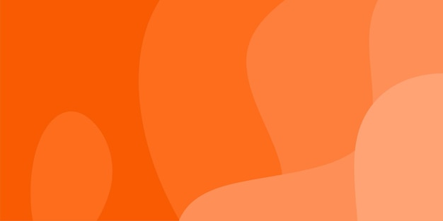 Orange abstract modern background banner vector illustration