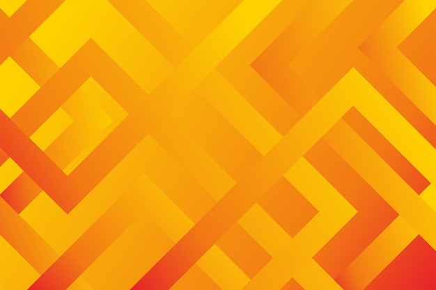 Orange background with gradient abstract geometric shape Elegant and futuristic template design