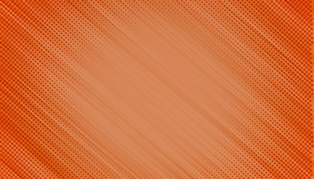 Orange background with halftone diagonal line