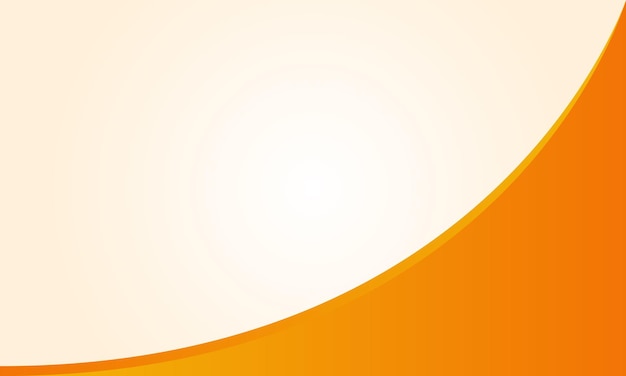 Vector orange background with shapes