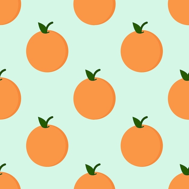 orange background