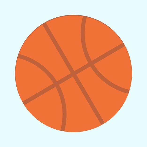 A orange basketball with the word basketball on it