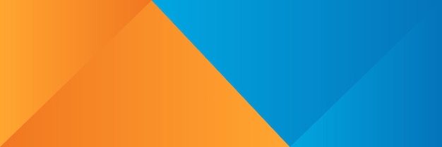 Vector orange blue abstract background