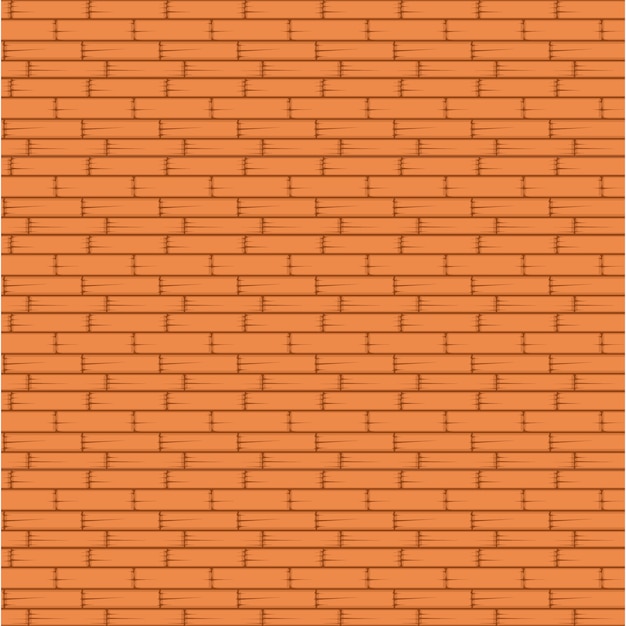 オレンジ色のレンガの壁のシームレスパターン