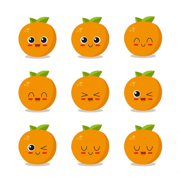 Orange character collection