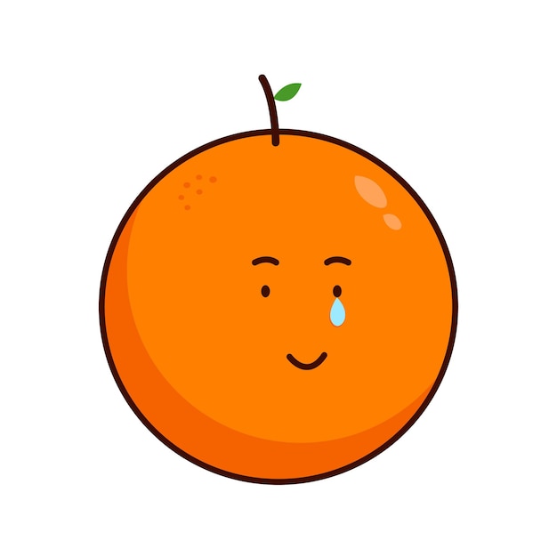Orange Character Illustration