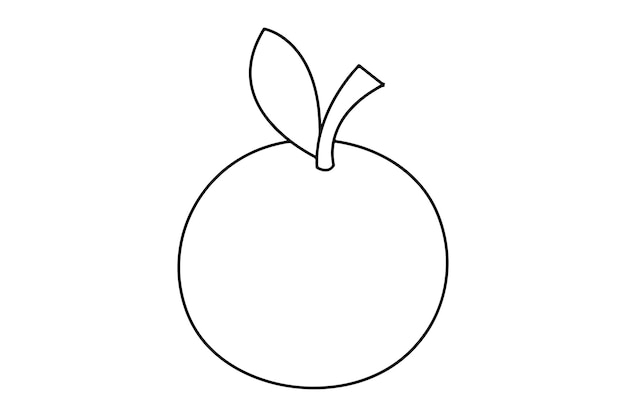 Orange Outline Images For Colouring Free - Infoupdate.org