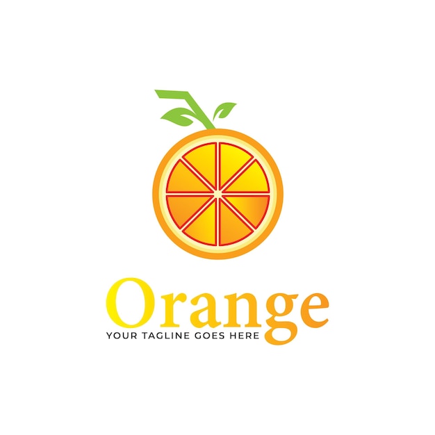 Orange design Vector icon illustration design