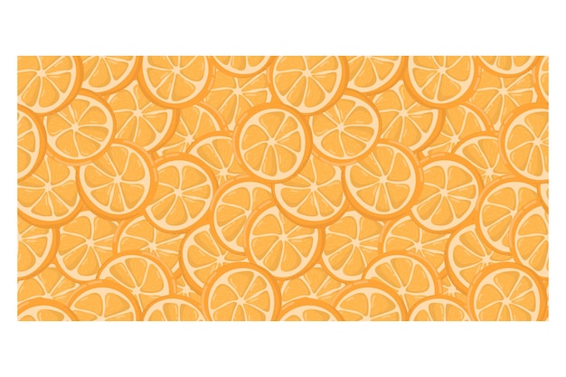 オレンジ色のftuitの背景