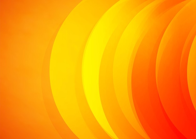 Orange geometric background