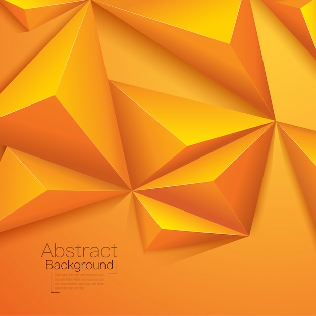 Vector orange gold color background