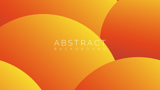 Orange gradient abstract background