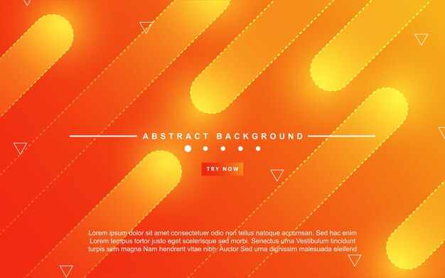 Orange gradient abstract background