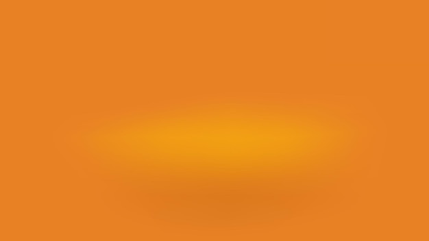 ウェブサイトのバナーと創造的なグラフィックデザインのオレンジ色のグラデーションカラーの背景