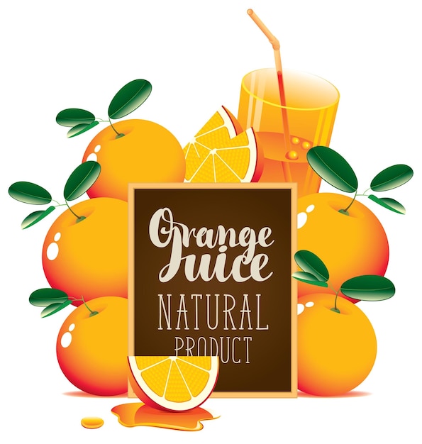 orange juice banner