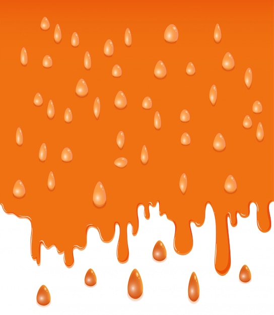 Vector orange juice texture background