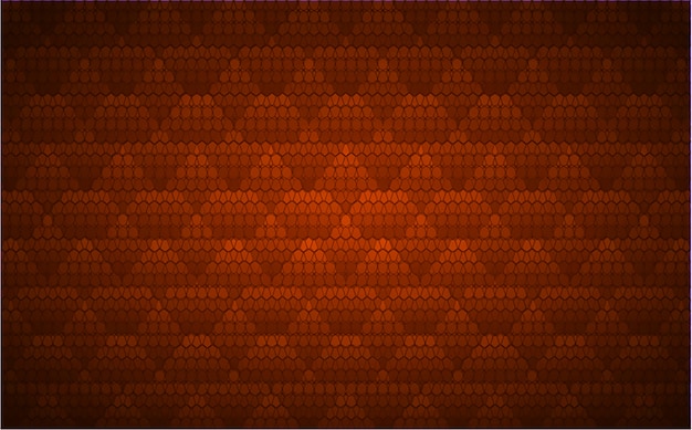 Orange led cinema screen for movie presentation. light abstract technology background