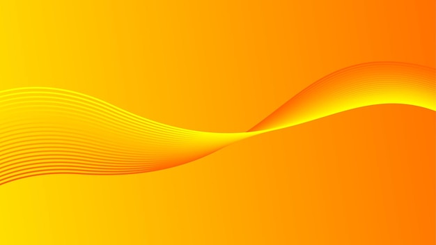 orange linear background stock vector