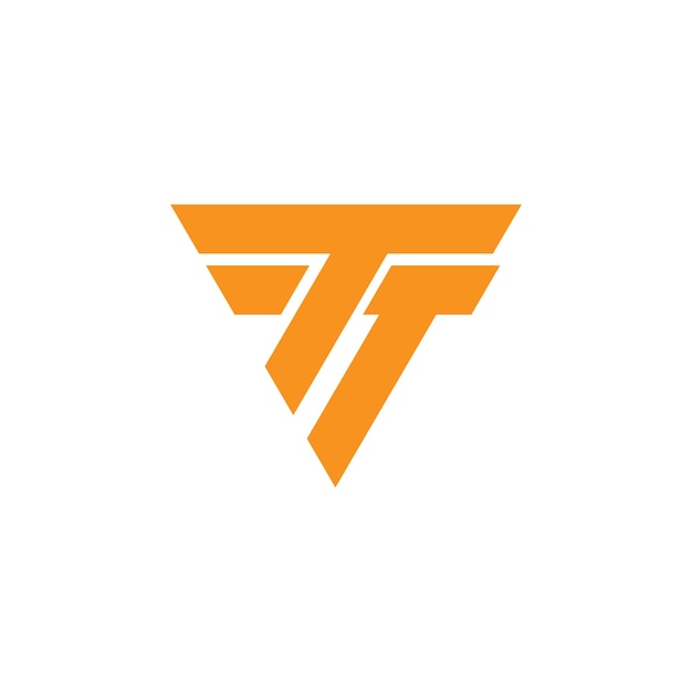 Orange logo with the letter t on it