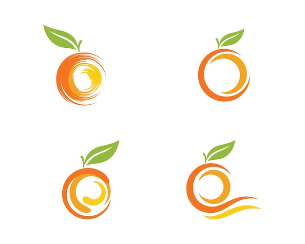 オレンジ色のロゴ