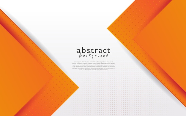 orange modern abstract background design