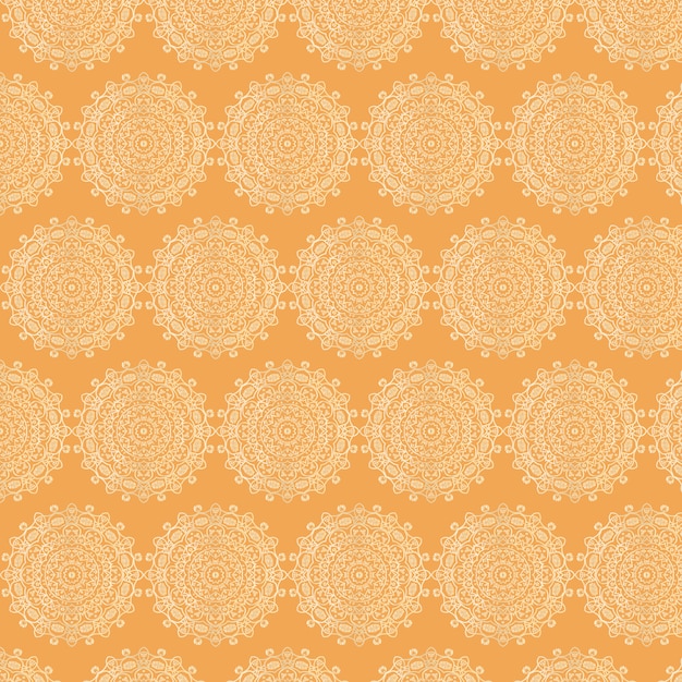 Vettore sfondo arancione pattern