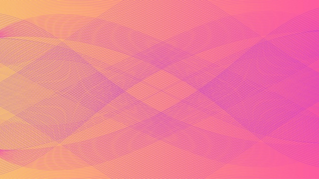 Оранжевый розовый градиент формы линии фона абстрактный EPS вектор