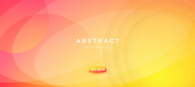 Orange, pink and yellow white gradient liquid abstract background with lines elements