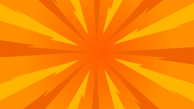 Orange radial background image