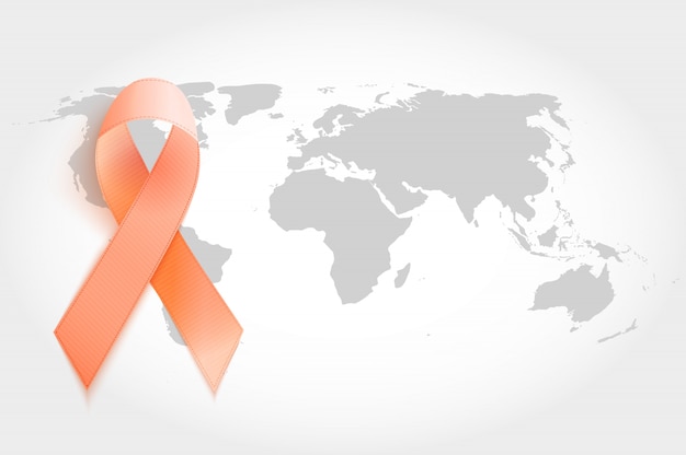 Orange ribbon