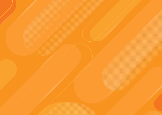 Orange Simple Geometric Background