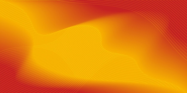 Orange smoke on yellow background