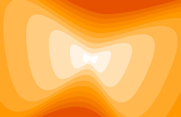 Orange Swirl Butterfly Abstract Patterned Background