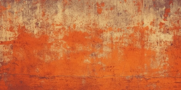 Orange wall grunge texture