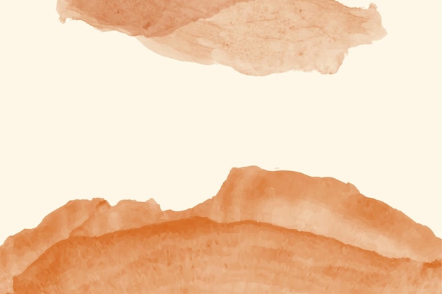 Orange watercolor background 0258301