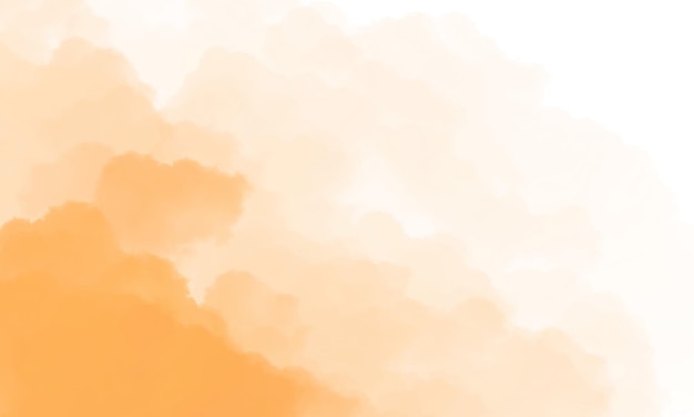 Orange Watercolor Background Vector