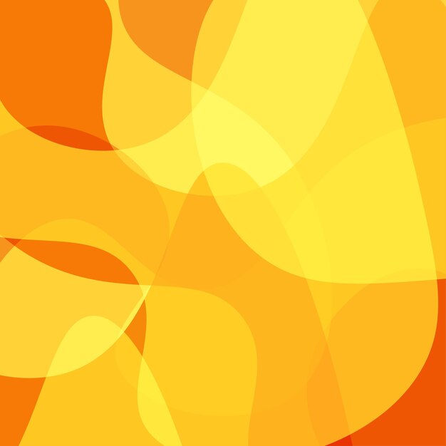 Vector orange wave background template design