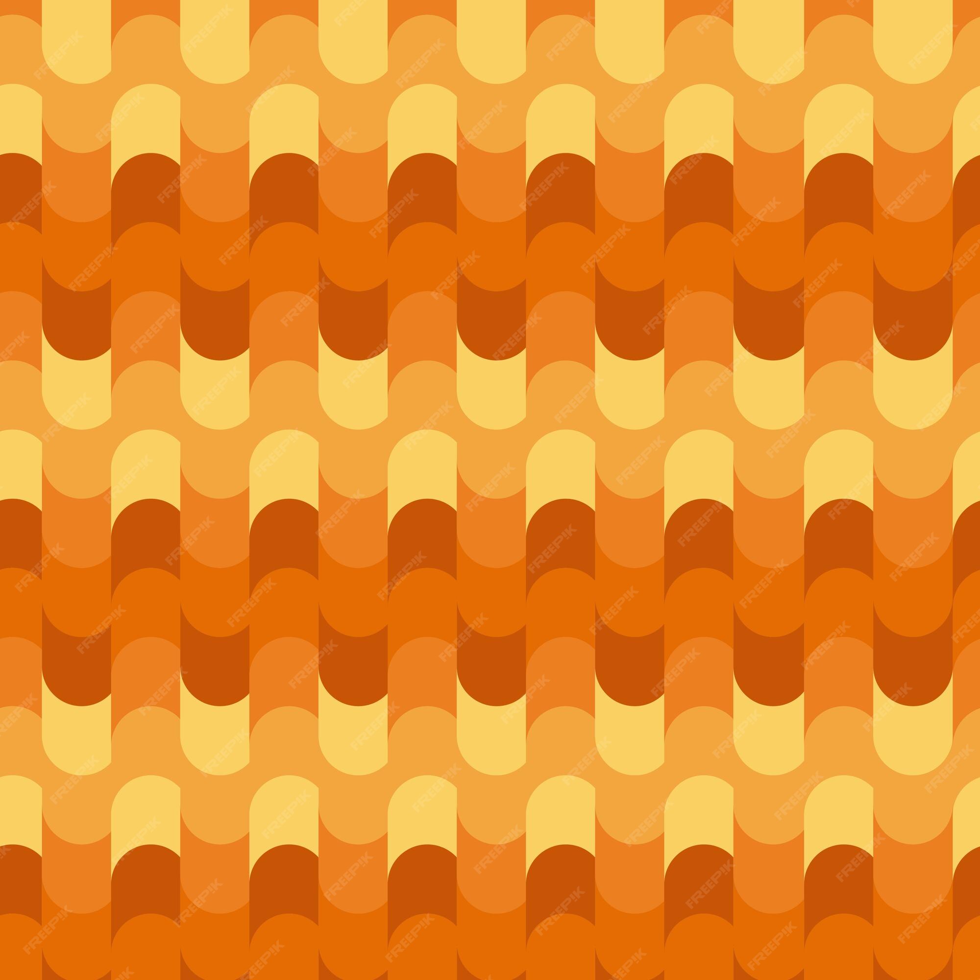 Premium Vector | Orange waves
