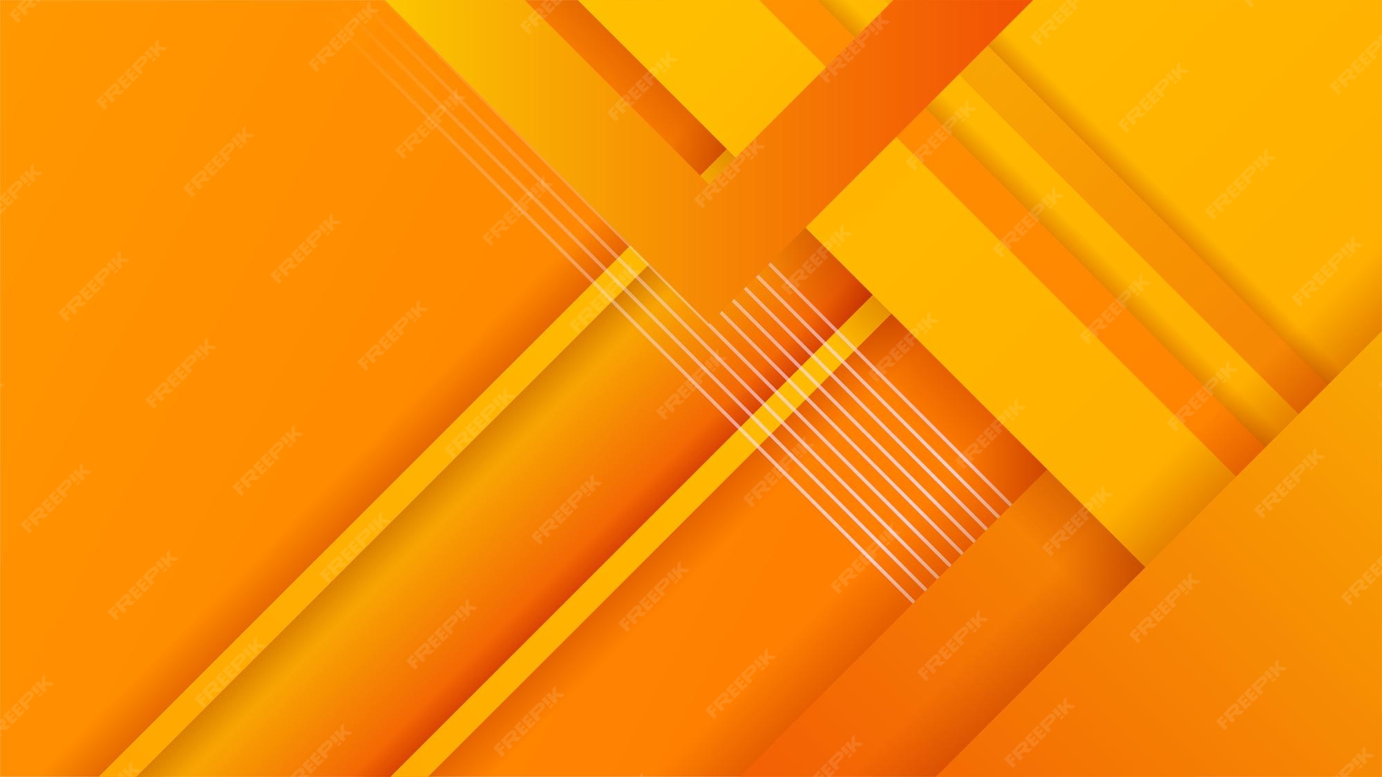 Premium Vector Orange and yellow abstract background vector abstract