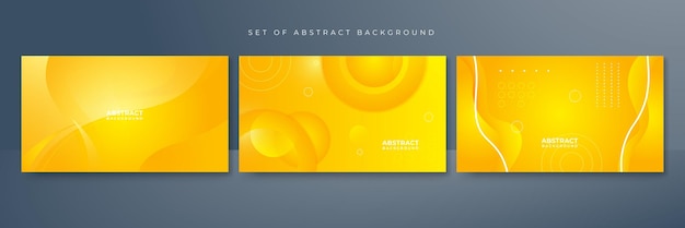 Vector orange yellow abstract background