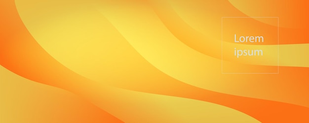 Orange and yellow abstract background