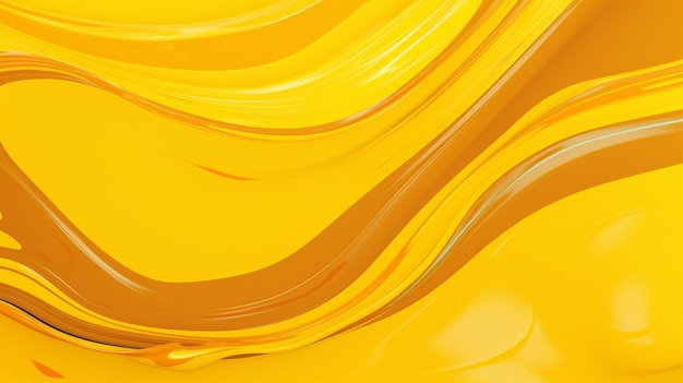 Vector orange and yellow glass with a yellow background