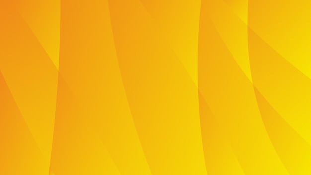 Orange and yellow gradient polygon abstract background