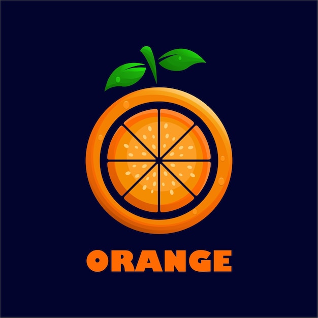 Vector orange